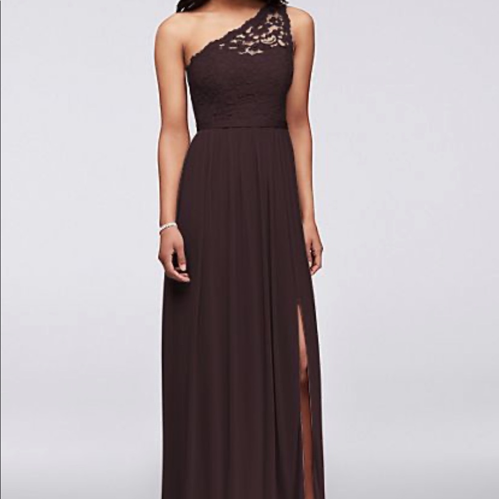 David’s Bridal lace dress
